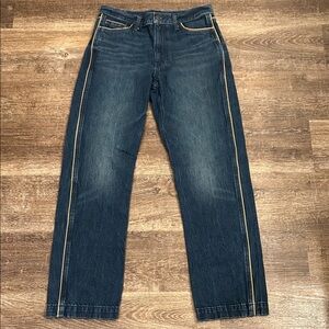 Banana Republic Dark Blue Straight Leg Jeans